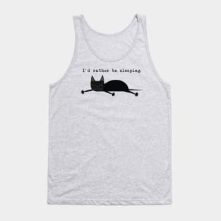 I'd rather be sleeping Tank Top